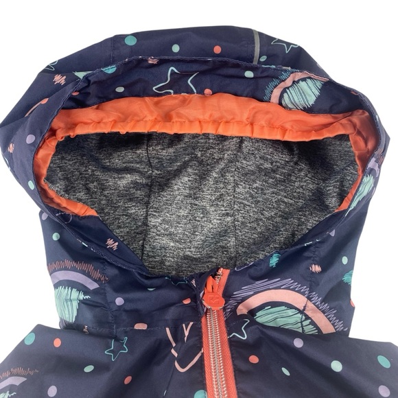 Killtec Girls Waterproof Windproof Rain Jacket Size 7/8 - Picture 4 of 8